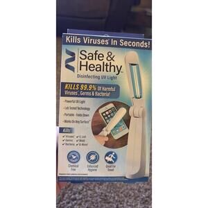 Disinfecting UV Light Wand — Portable Sanitizer for Travel, Phones & Surfaces